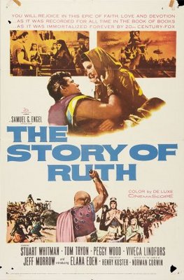 The Story of Ruth movie poster (1960) metal framed poster