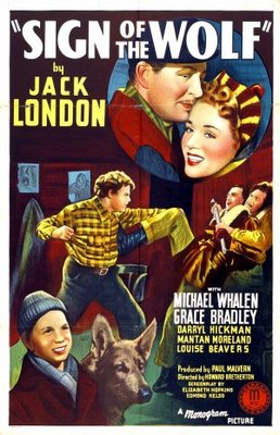Sign of the Wolf movie poster (1941) canvas poster