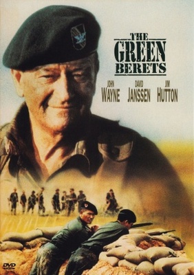 The Green Berets movie poster (1968) metal framed poster