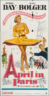 April in Paris movie poster (1952) metal framed poster