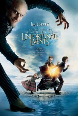 Lemony Snicket's A Series of Unfortunate Events movie poster (2004) metal framed poster