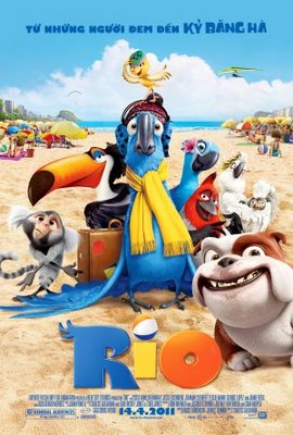 Rio movie poster (2011) Mouse Pad MOV_b7ba43b5