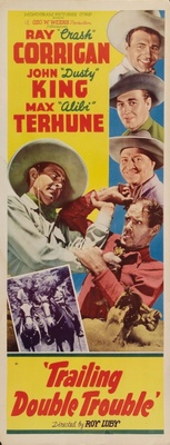 Trailing Double Trouble movie poster (1940) pillow