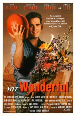 Mr. Wonderful movie poster (1993) wooden framed poster