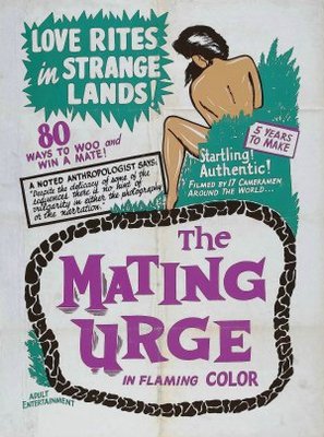 The Mating Urge movie poster (1959) metal framed poster