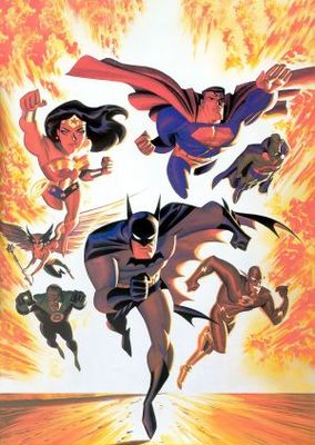 Justice League movie poster (2001) puzzle MOV_b7ef875e