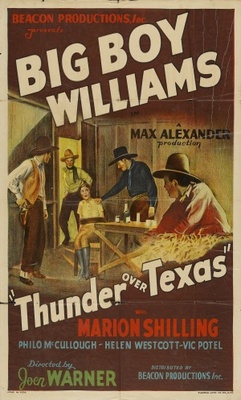 Thunder Over Texas movie poster (1934) mouse pad