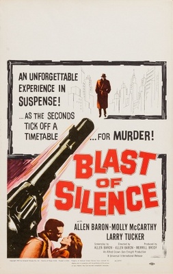 Blast of Silence movie poster (1961) wood print