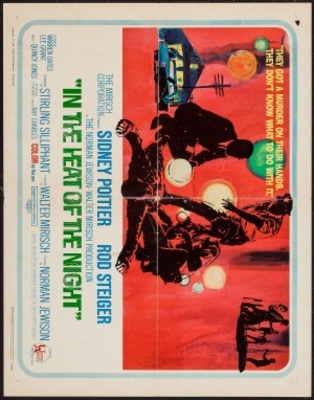 In the Heat of the Night movie poster (1967) pillow