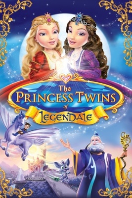 The Princess Twins of Legendale movie poster (2013) wooden framed poster
