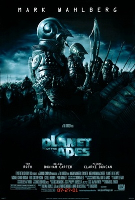 Planet Of The Apes movie poster (2001) canvas poster