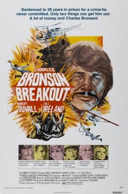 Breakout movie poster (1975) poster with hanger