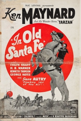 In Old Santa Fe movie poster (1934) metal framed poster