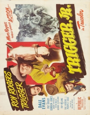 Trigger, Jr. movie poster (1950) metal framed poster