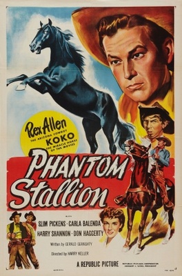 Phantom Stallion movie poster (1954) mouse pad