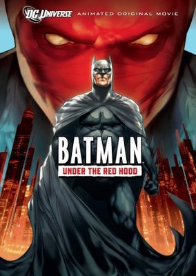 Batman: Under the Red Hood movie poster (2010) canvas poster