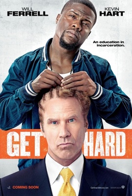 Get Hard movie poster (2015) poster with hanger