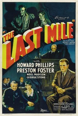 The Last Mile movie poster (1932) poster with hanger