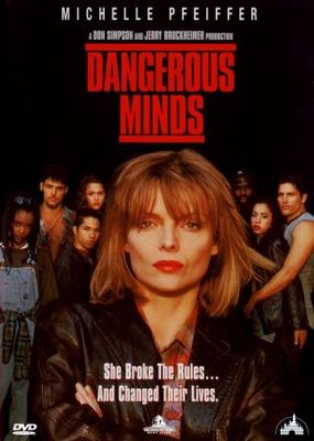 Dangerous Minds movie poster (1995) wood print