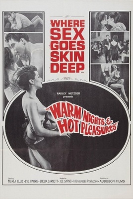 Warm Nights and Hot Pleasures movie poster (1964) canvas poster