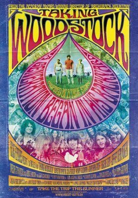 Taking Woodstock movie poster (2009) tote bag
