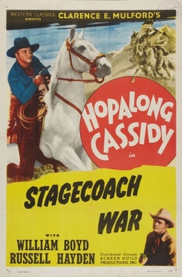 Stagecoach War movie poster (1940) Stickers MOV_b88924a6