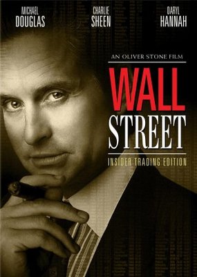 Wall Street movie poster (1987) pillow