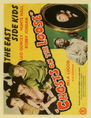 Ghosts on the Loose movie poster (1943) poster with hanger