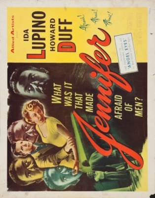 Jennifer movie poster (1953) wood print