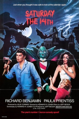 Saturday the 14th movie poster (1981) puzzle MOV_b89a07f2