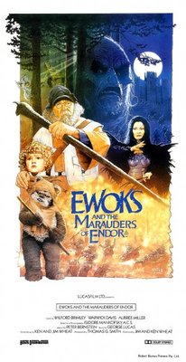 Ewoks: The Battle for Endor movie poster (1985) wood print