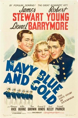 Navy Blue and Gold movie poster (1937) poster