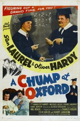 A Chump at Oxford movie poster (1940) mug