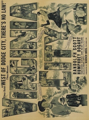 Virginia City movie poster (1940) pillow