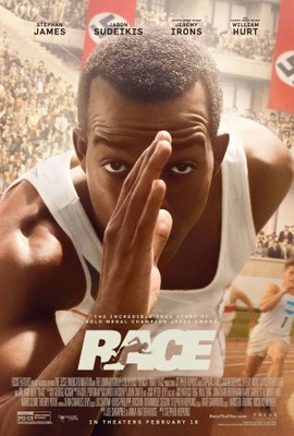 Race movie poster (2016) wooden framed poster