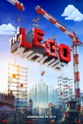The Lego Movie movie poster (2014) metal framed poster