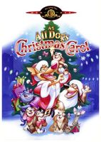 An All Dogs Christmas Carol movie poster (1998) t-shirt #629833