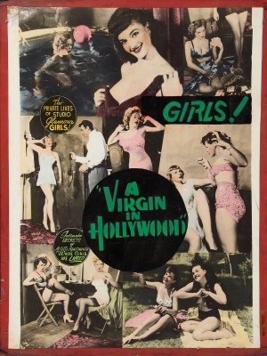 A Virgin in Hollywood movie poster (1948) canvas poster