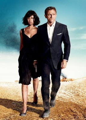Quantum of Solace movie poster (2008) metal framed poster