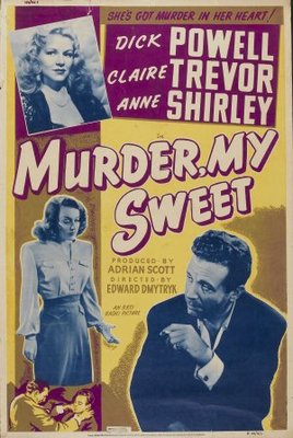 Murder, My Sweet movie poster (1944) mouse pad