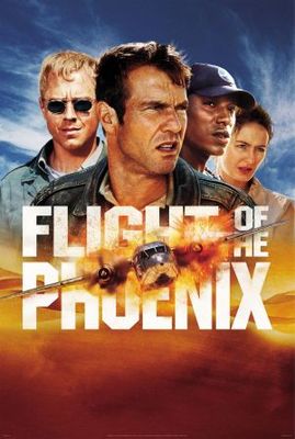 Flight Of The Phoenix movie poster (2004) wood print