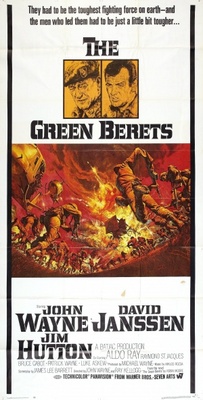 The Green Berets movie poster (1968) poster with hanger