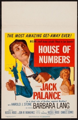 House of Numbers movie poster (1957) t-shirt