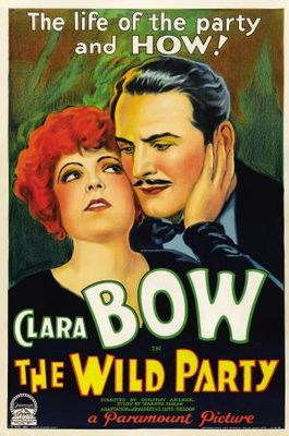 The Wild Party movie poster (1929) wood print