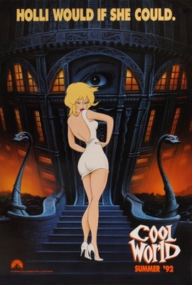 Cool World movie poster (1992) metal framed poster