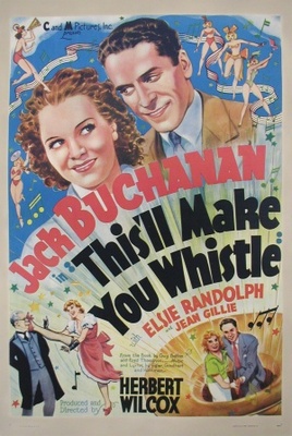 This'll Make You Whistle movie poster (1938) Mouse Pad MOV_b91993a2