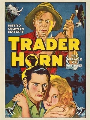 Trader Horn movie poster (1931) poster with hanger