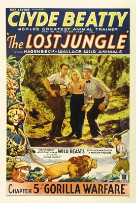 The Lost Jungle movie poster (1934) poster with hanger