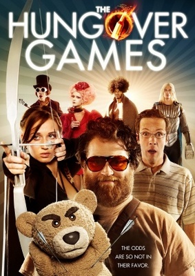 The Hungover Games movie poster (2014) Mouse Pad MOV_b92b97a0