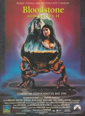 Bloodstone: Subspecies II movie poster (1993) wood print